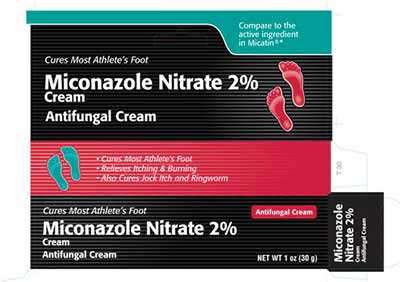 Miconazole Nitrate cream for hair loss