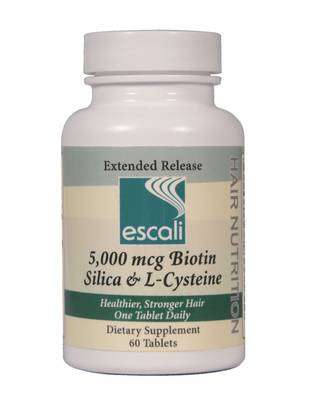 Biotin Silica cysteine supplement for hair growth