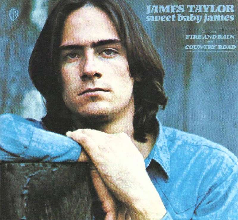 James Taylor rock star hair style