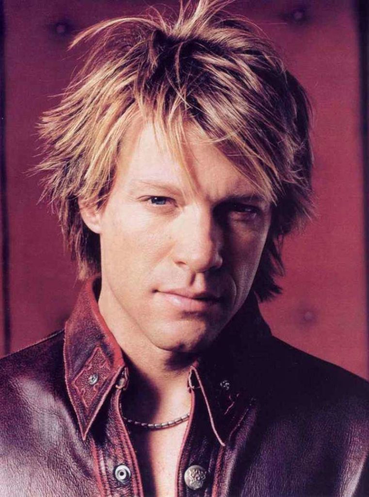 Jon Bon Jovi hairstyle.